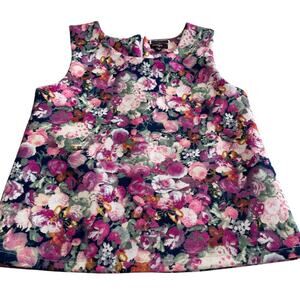 Imoga Girls Floral Sleeveless Scuba Fabric Back Zip size 14